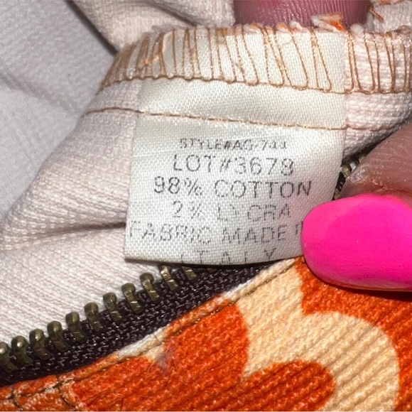 NWOT - Birds, Butterflies, Floral , Whimsy Fitted Flare Corduroys - Picture 15 of 15